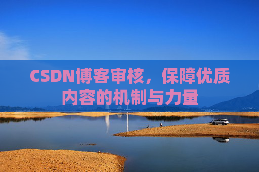 CSDN博客审核，保障优质内容的机制与力量